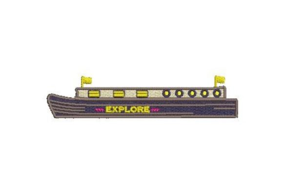 Canal Boat Embroidery Design Review