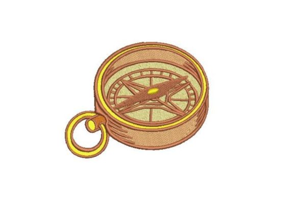 Compass: A Travel-Themed Embroidery Design That Actually Works