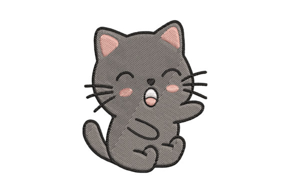 Cute Cat Animal Baby Cartoon Love