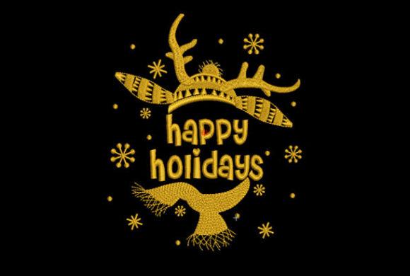 Happy Holidays Golden