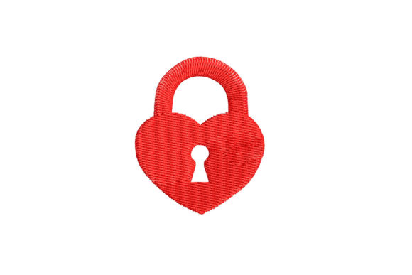 Heart Padlock: A Romantic Embroidery Design Worth Your Time