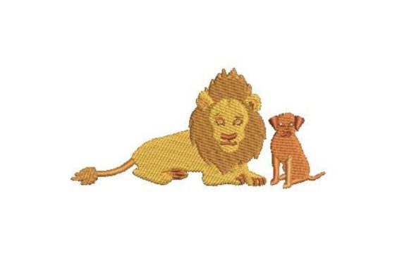 Lion and Ridgeback Embroidery Review