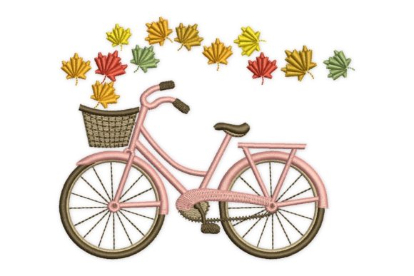 Maple Leaves Bike Embroidery Review