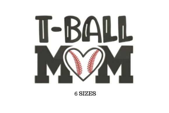 T-Ball Mom Embroidery Design Review