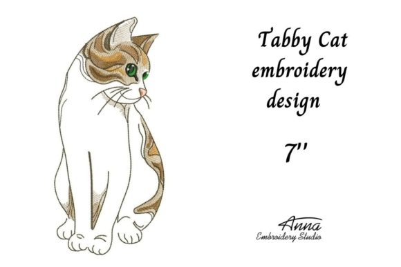 Tabby Cat Embroidery Design Review