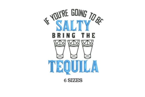 Tequilla: A Sarcastic Stitch for Sip-and-Sew Sellers