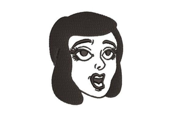 Vintage Screaming Woman Embroidery Review