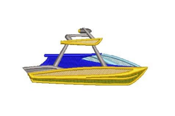 Wakeboarding Boat Embroidery Design Review