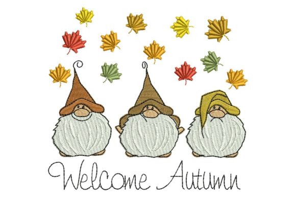 Welcome Autumn Gnome